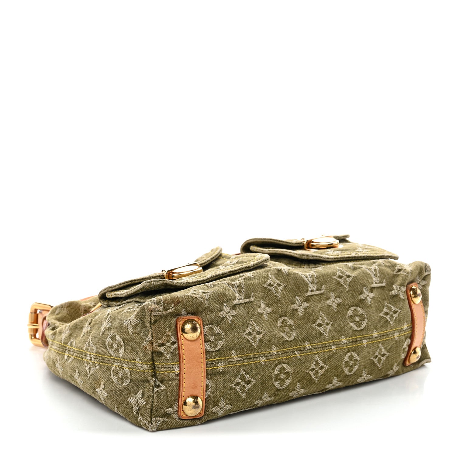 Louis Vuitton Monogram Denim Baggy PM Lichen 4 of 12