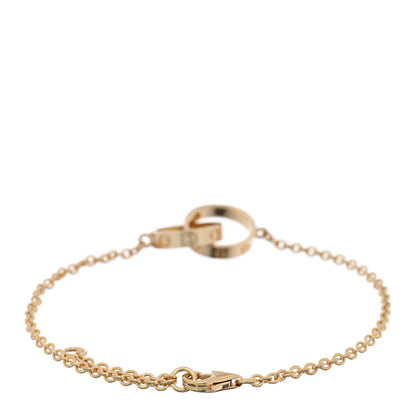 Cartier 18K Yellow Gold Interlocking LOVE Bracelet 2 of 4