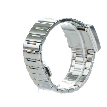 Gucci Stainless Steel Diamond Bezel Mother of Pearl 31mm 100L Quartz Watch 5 of 8