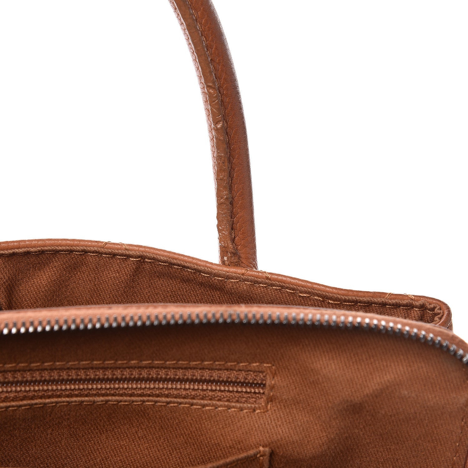 Chanel Grained Vegetal Calfskin Small Urban Shopping Tote Camel 14 of 21