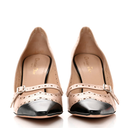 Christian Dior Calfskin Spectadior High Heel Pumps 41 Nude Black 2 of 7