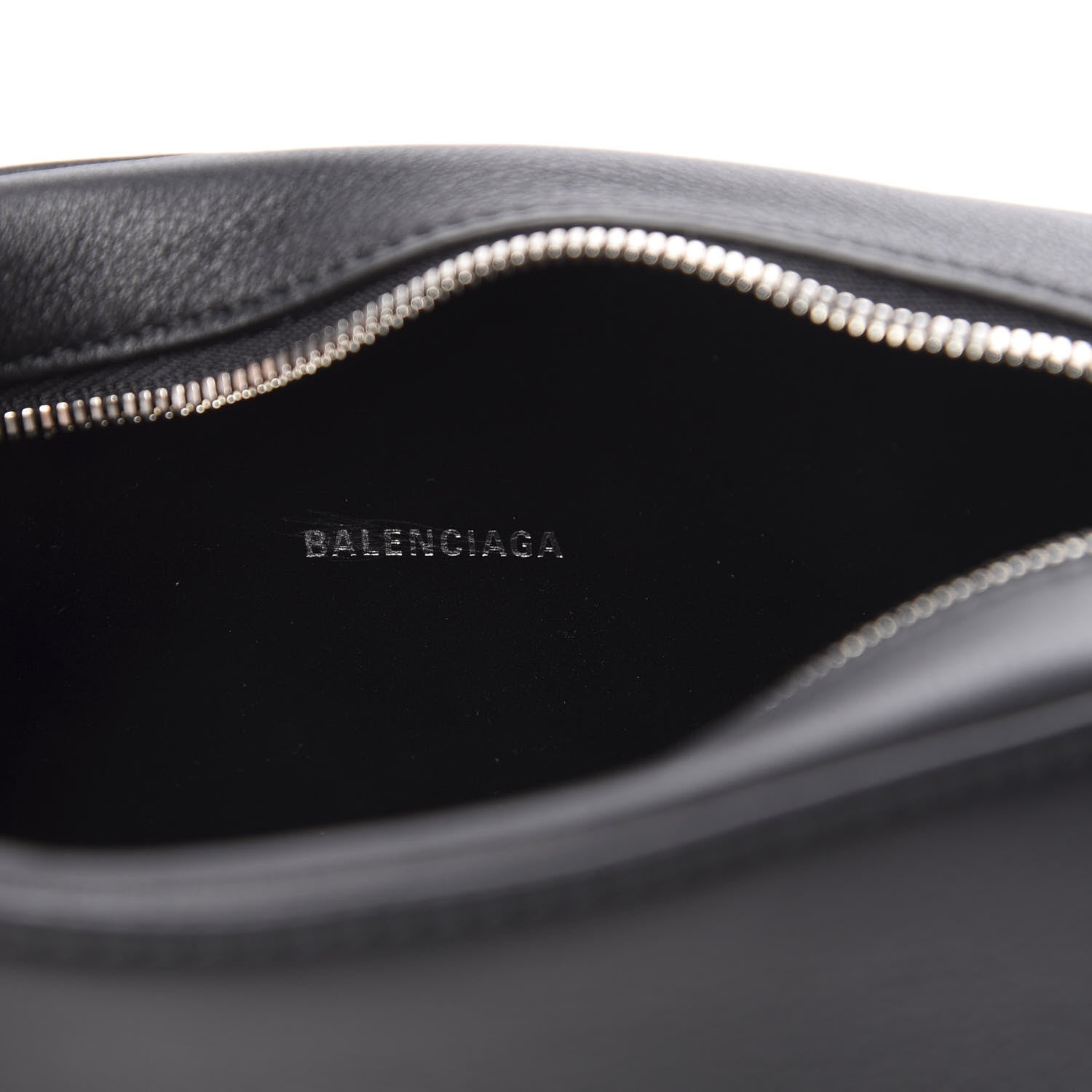 Balenciaga Calfskin Logo XS Everyday Camera Bag Black 6 of 10