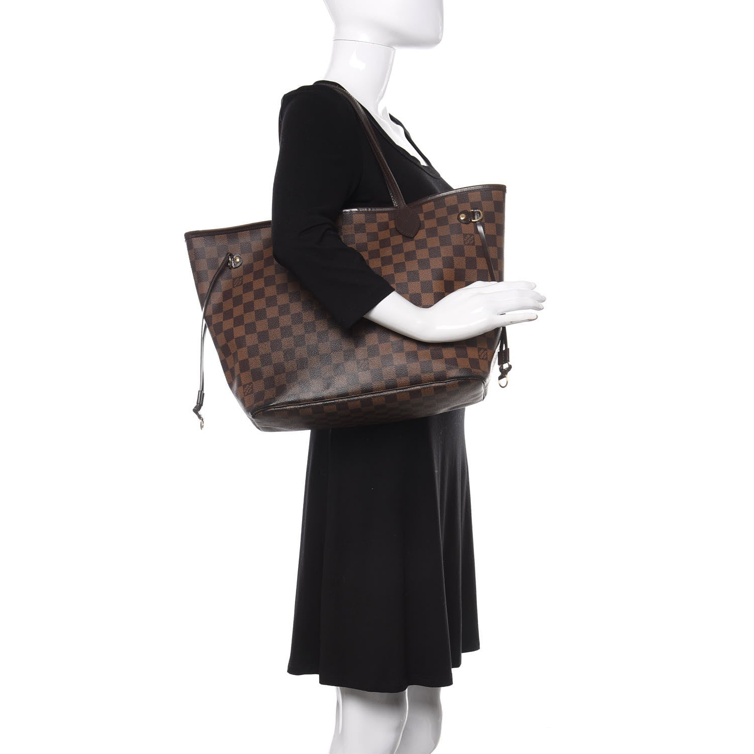 Louis Vuitton Damier Ebene Neo Neverfull MM 2 of 14