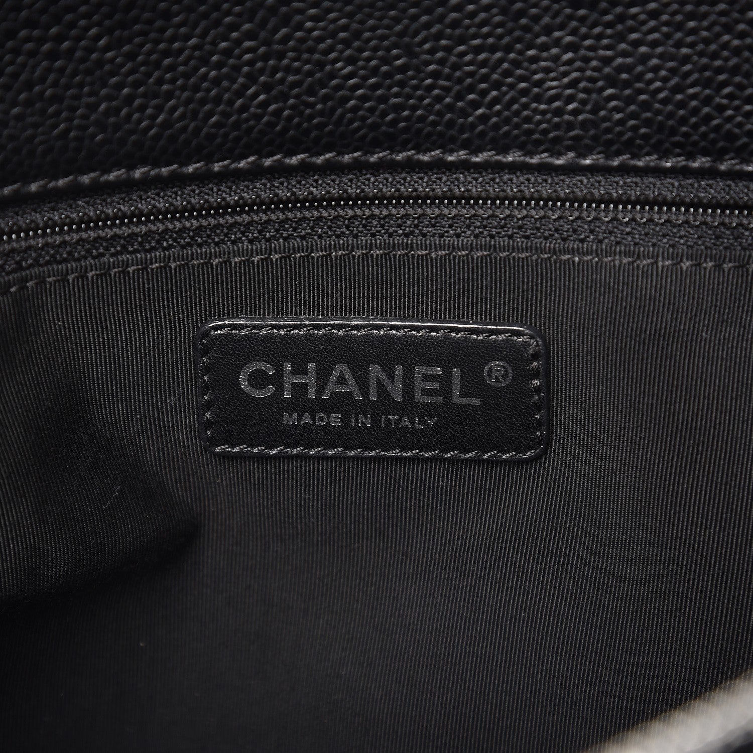 Chanel Caviar Quilted Grand Shopping Tote GST Black 6 of 18