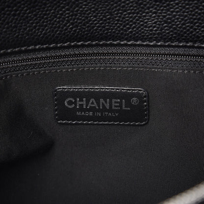 Chanel Caviar Quilted Grand Shopping Tote GST Black 6 of 18
