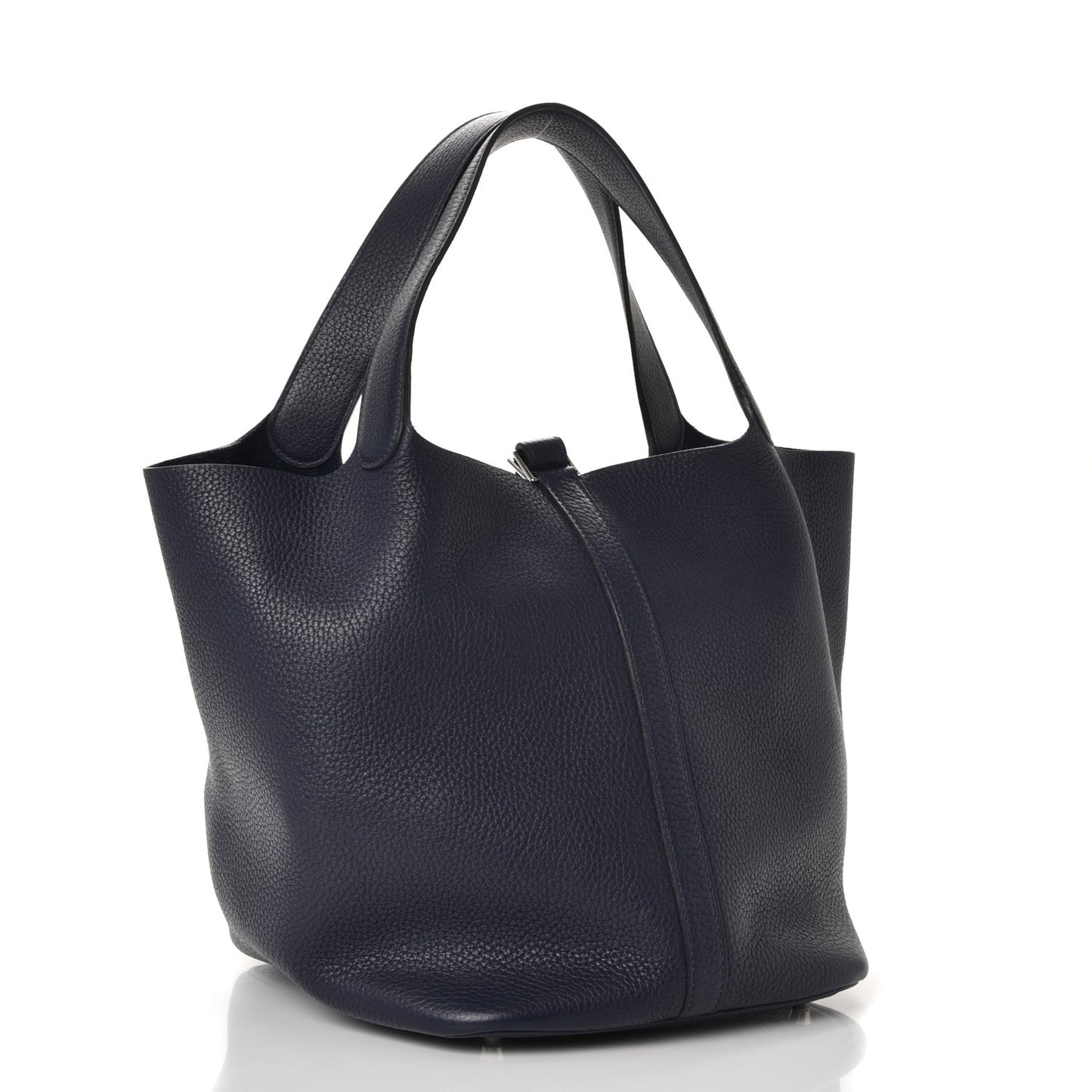 Taurillon Clemence Picotin Lock 26 GM Bleu Nuit