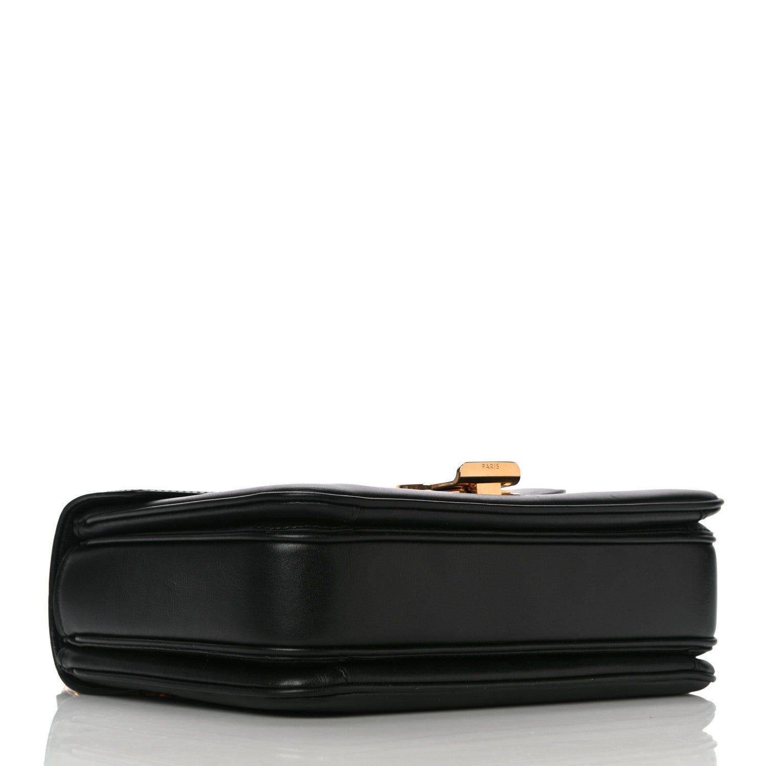 Celine Shiny Calfskin Medium C Bag Black 4 of 14