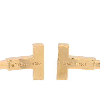 Tiffany 18K Yellow Gold T Wire Bracelet 3 of 3