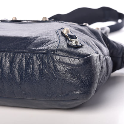 Balenciaga Agneau Giant 12 Silver Hardware Town Bleu Obscur 7 of 10