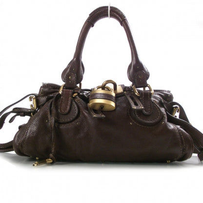 Chloe Leather Paddington Chocolate 1 of 18