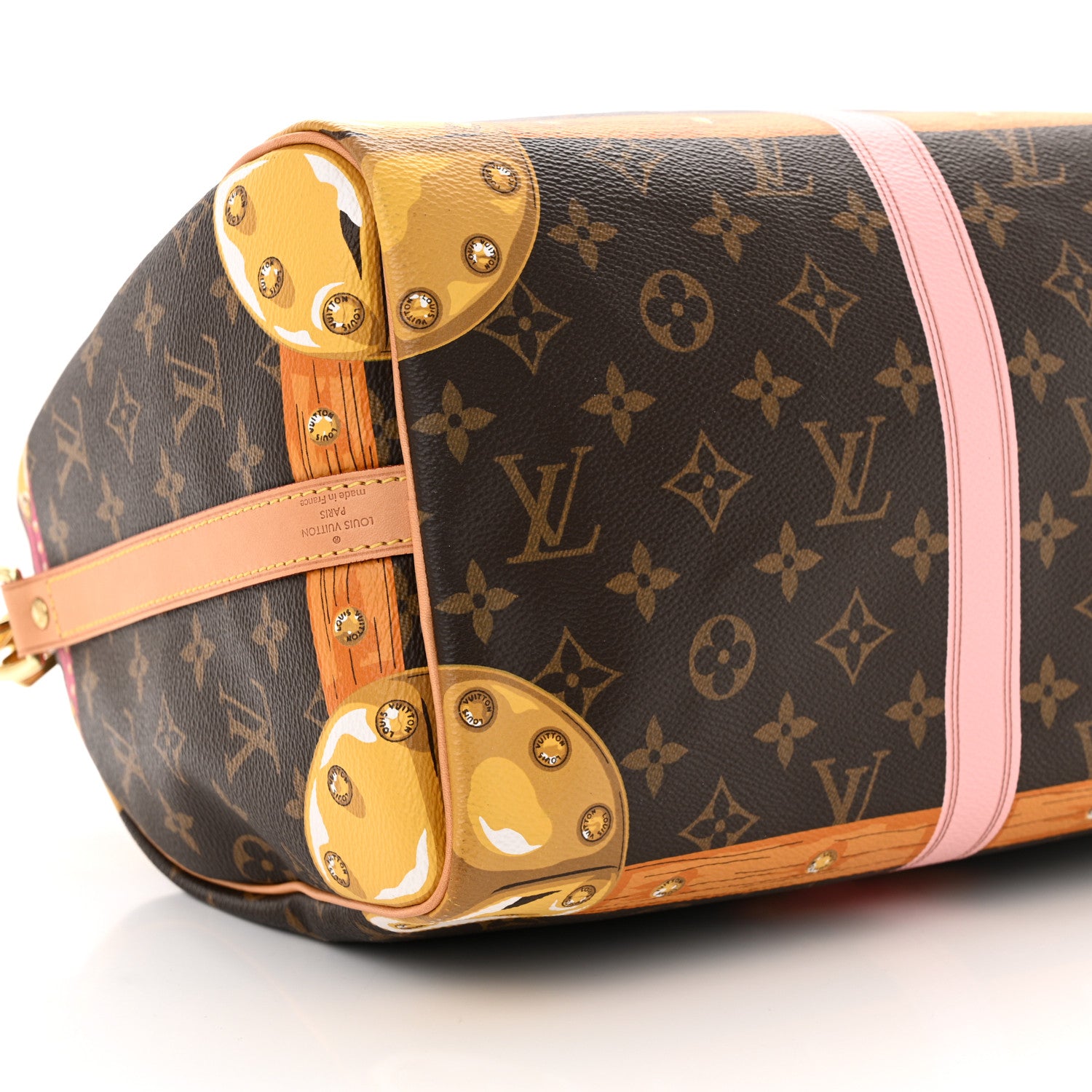 Louis Vuitton Monogram Summer Trunks Speedy Bandouliere 30 9 of 11