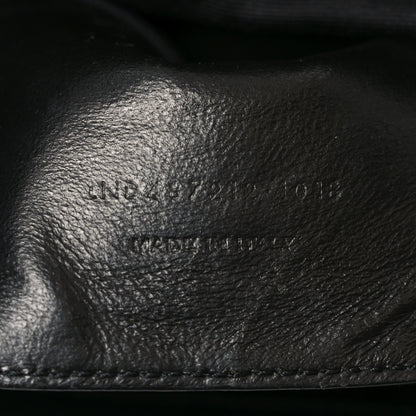 Saint Laurent Sheepskin Matelasse Chevron Monogram Large College Bag Black 7 of 10