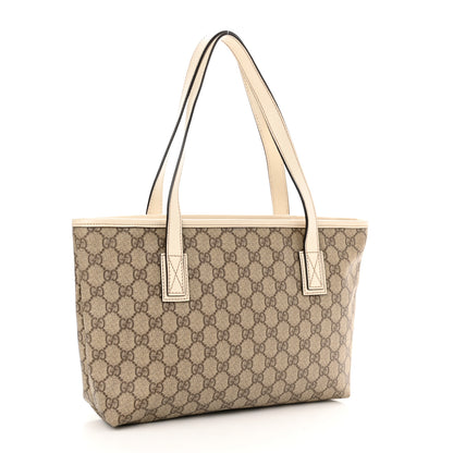 Gucci GG Supreme Small Joy Tote White 5 of 24