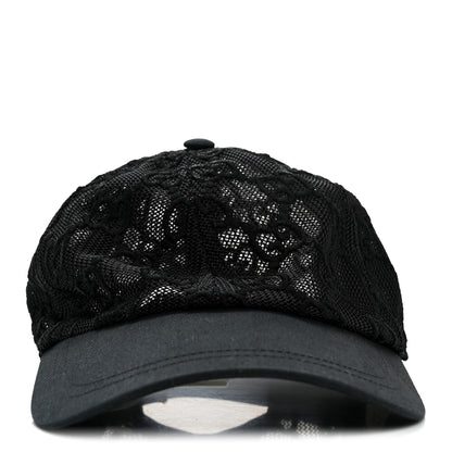 Gucci Mesh GG Monogram Shivali Baseball Hat M Black 3 of 9