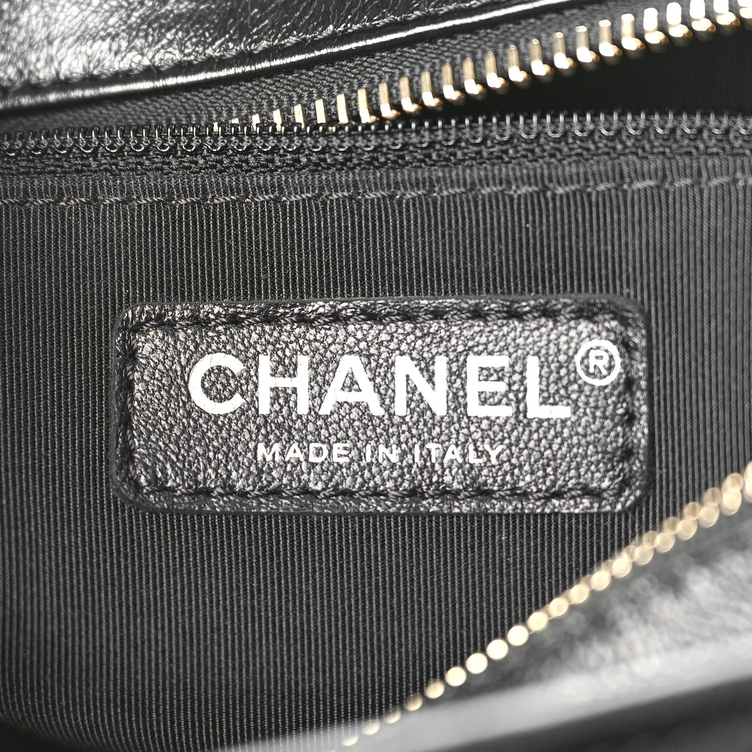 Chanel Shearling Medium Gabrielle Hobo Black 6 of 10