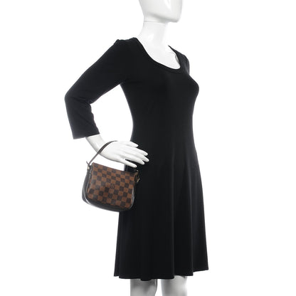 Louis Vuitton Damier Ebene Trousse Make Up Bag Pochette 2 of 13