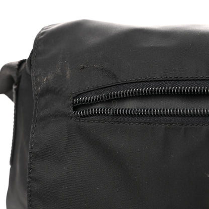 Prada Tessuto Nylon Messenger Bag Black 14 of 15