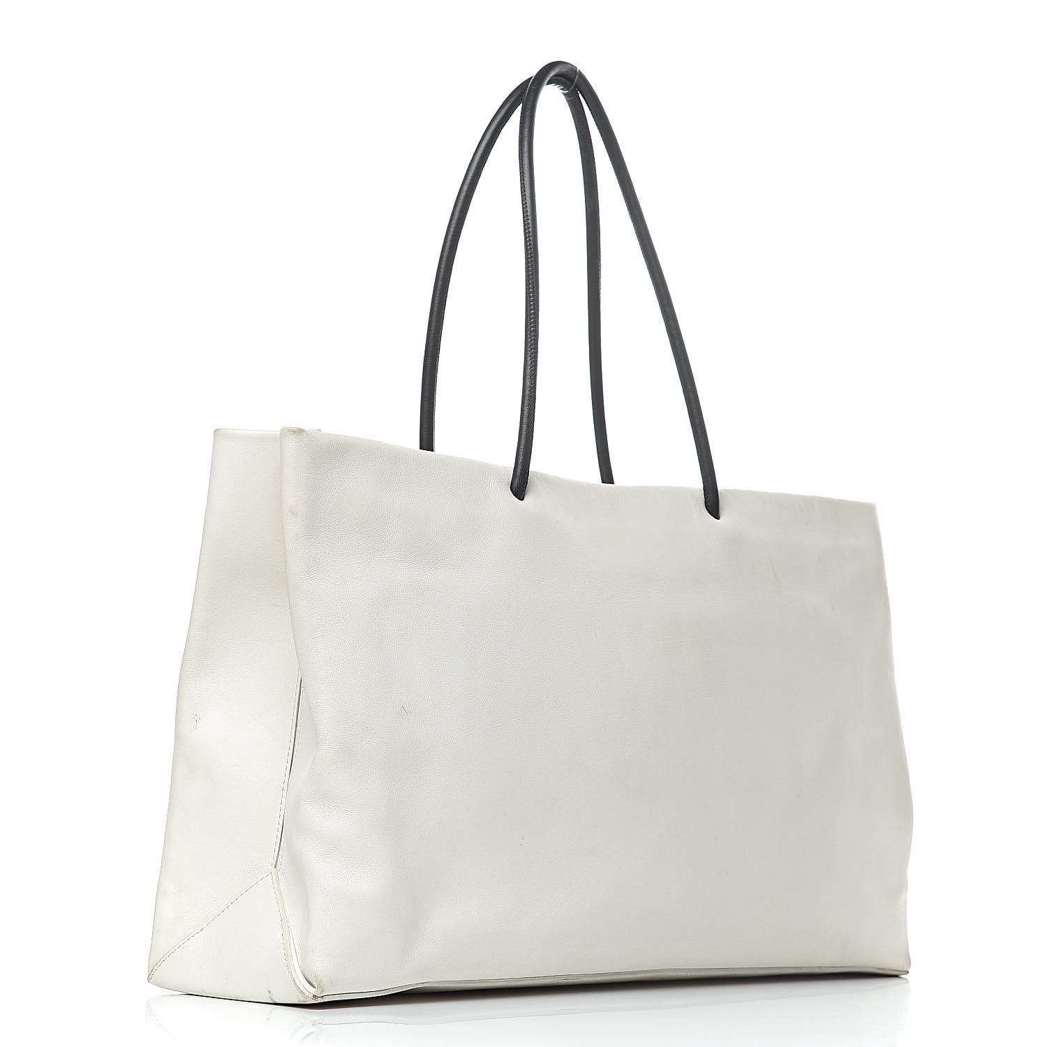 Chanel Calfskin Large Essential 31 Rue Cambon Tote White Black 3 of 26