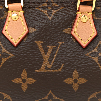 Louis Vuitton Monogram Micro Speedy Bag Charm 8 of 11