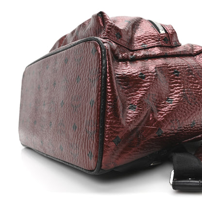 MCM Visetos Medium Stark Backpack Scooter Red 9 of 9