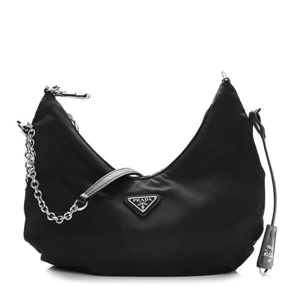 Prada Tessuto Nylon Saffiano Re-Edition 2006 Shoulder Bag Black 1 of 12