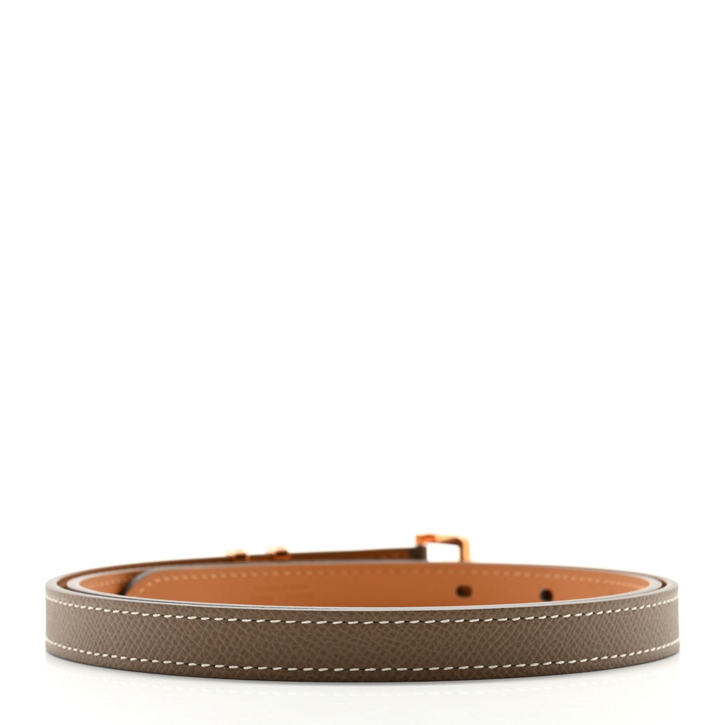 Epsom 15mm Pop H Belt 85 Etoupe