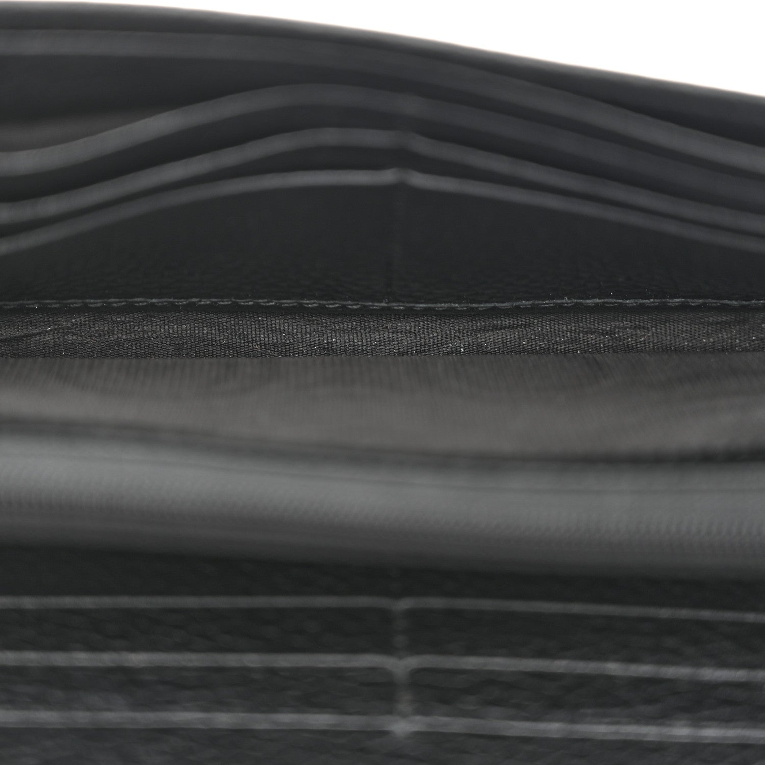Gucci Pebbled Calfskin Large Soho Continental Wallet Black 5 of 11