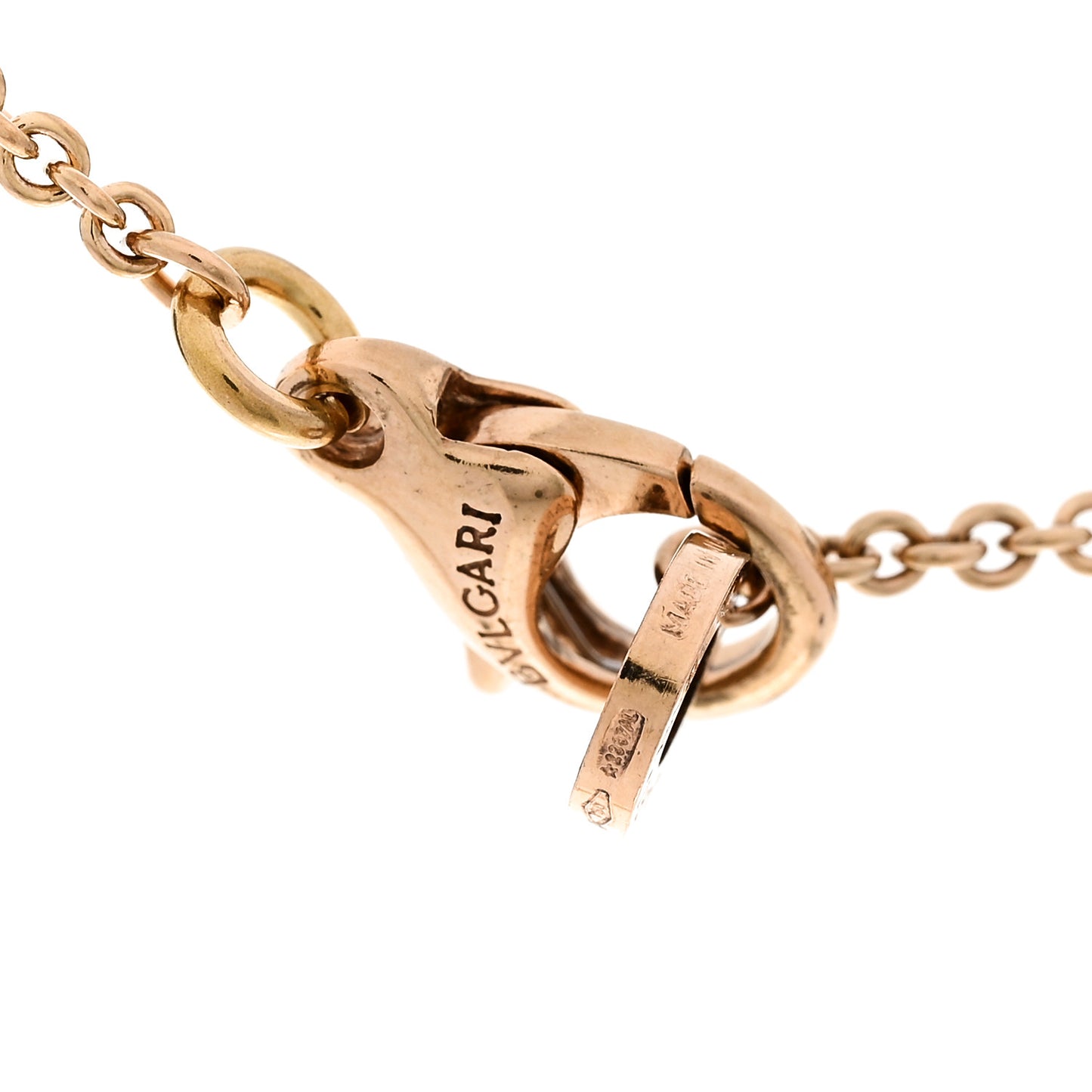 18K Rose Gold B.Zero1 Pendant Necklace