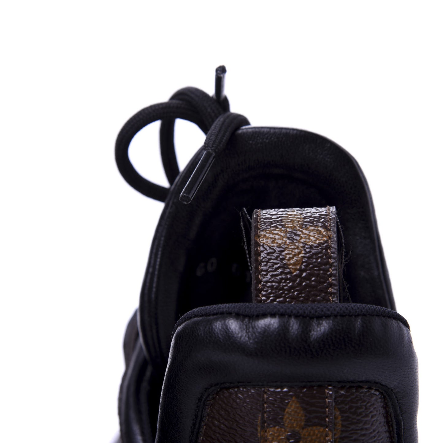 Calfskin Patent Monogram LV Archlight Sneakers 37 Black