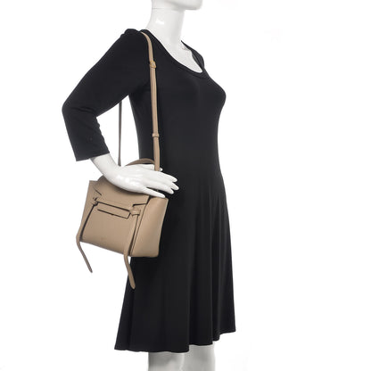 Celine Grained Calfskin Nano Belt Bag Light Taupe 2 of 11