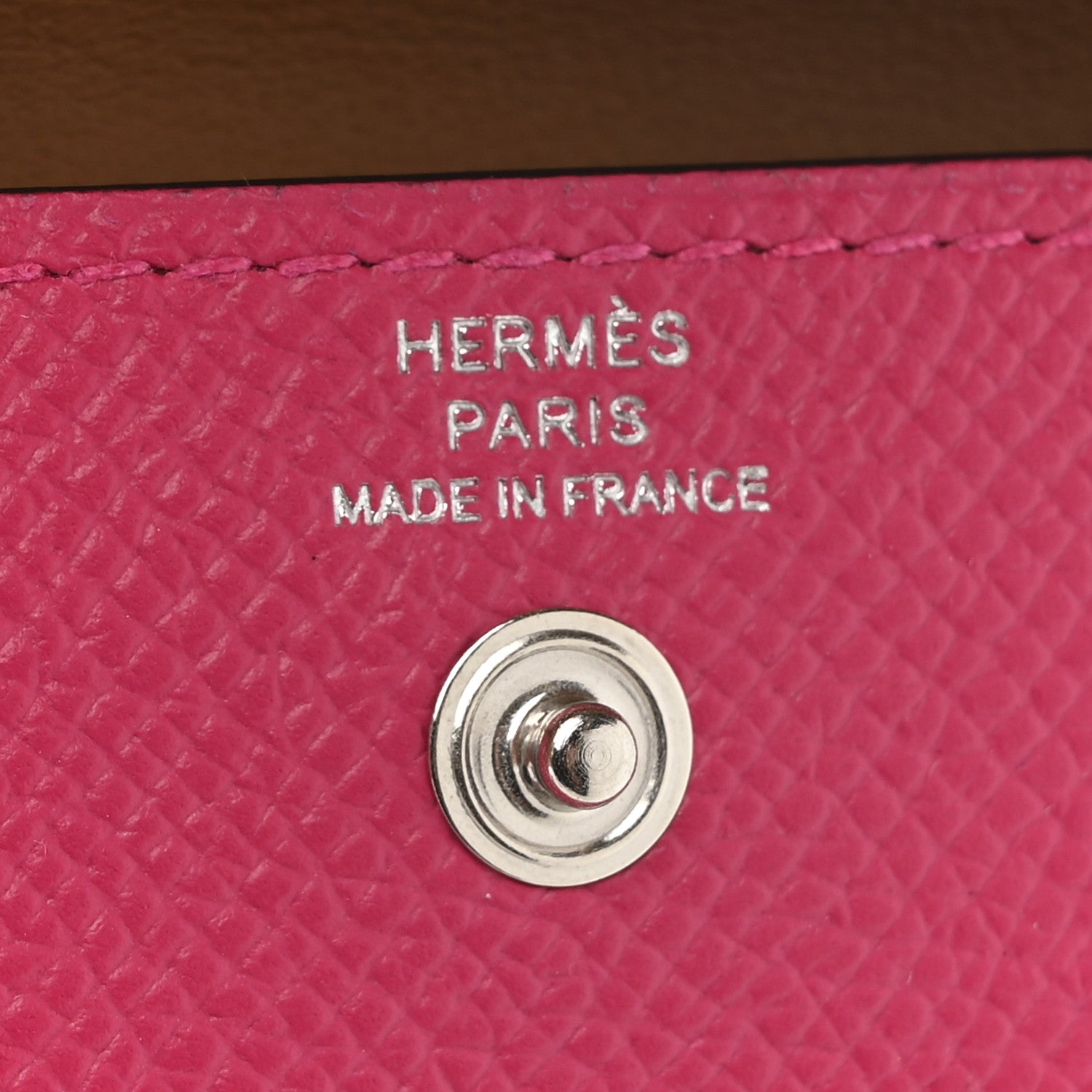 Hermes Epsom Kelly Pocket Belt Rose Mexico 4 of 8