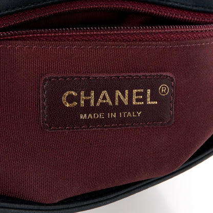 Chanel Iridescent Calfskin Small Happy Stitch Flap Black 7 of 12