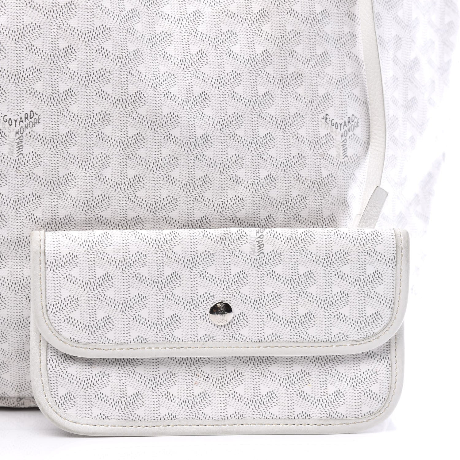 Goyard Goyardine Saint Louis GM White 7 of 13