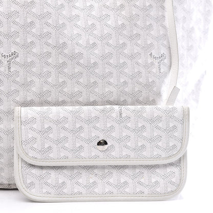 Goyard Goyardine Saint Louis GM White 7 of 13
