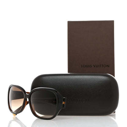 Louis Vuitton Acetate Obsession GM Sunglasses Z0459W Brown Glitter 8 of 8