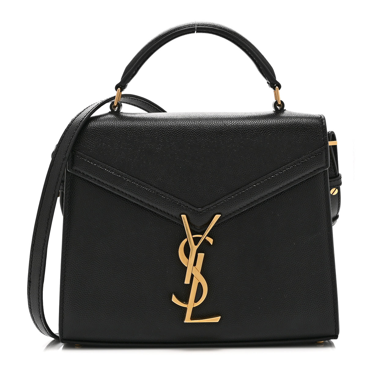 Grain de Poudre Mini Classic Monogram Cassandra Top Handle Black