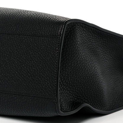Fendi Cuoio Romano Fabric Marlon Vitello Century Peekaboo X-Lite Fit Black Rosso White Ice 8 of 8