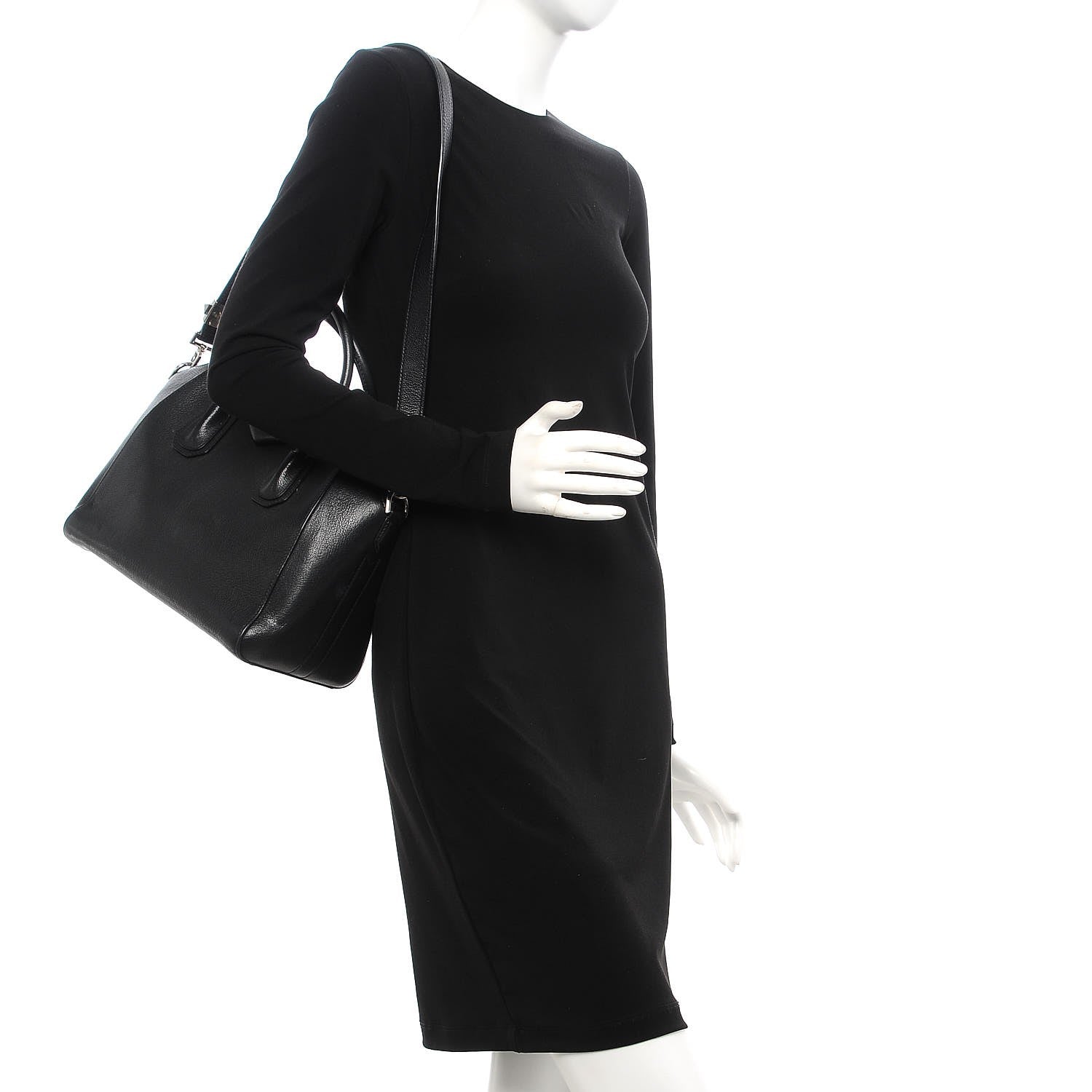 Givenchy Sugar Goatskin Small Antigona Black 2 of 18
