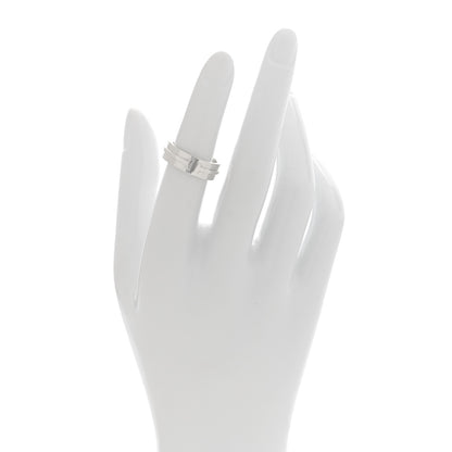 Tiffany Sterling Silver T Wide Ring 49 5 2 of 5