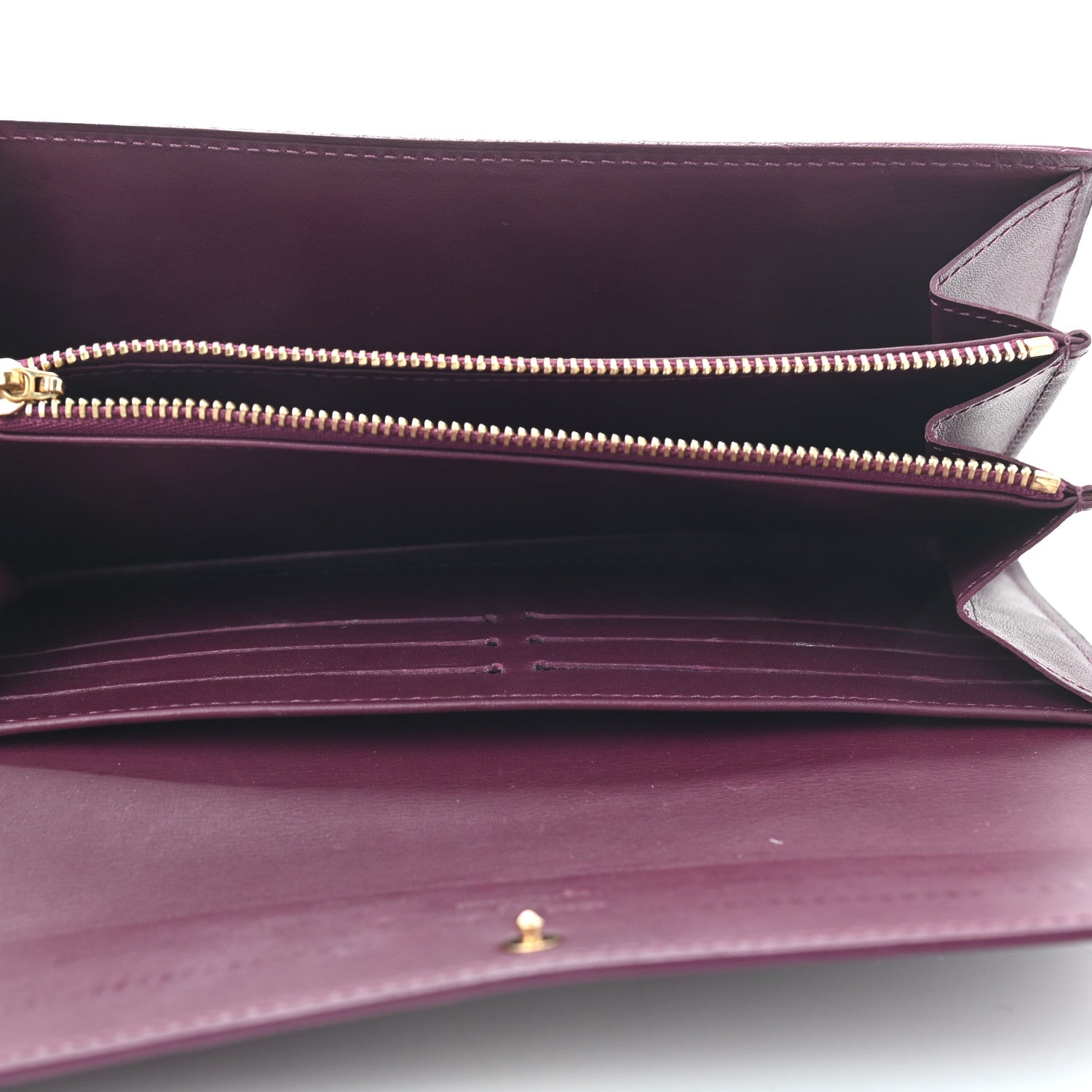 Louis Vuitton Vernis Sarah Wallet Violet 5 of 7