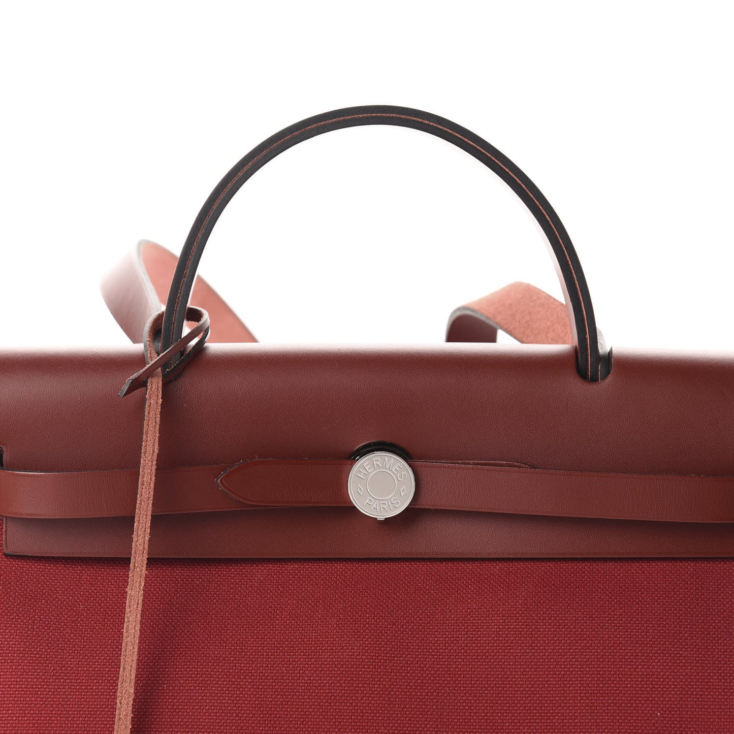 Vache Hunter Toile Herbag Zip 31 PM Rouge Grenat Rouge H