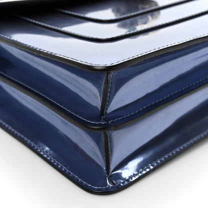 Bulgari Metallic Serpenti Forever Shoulder Bag Blue 6 of 7