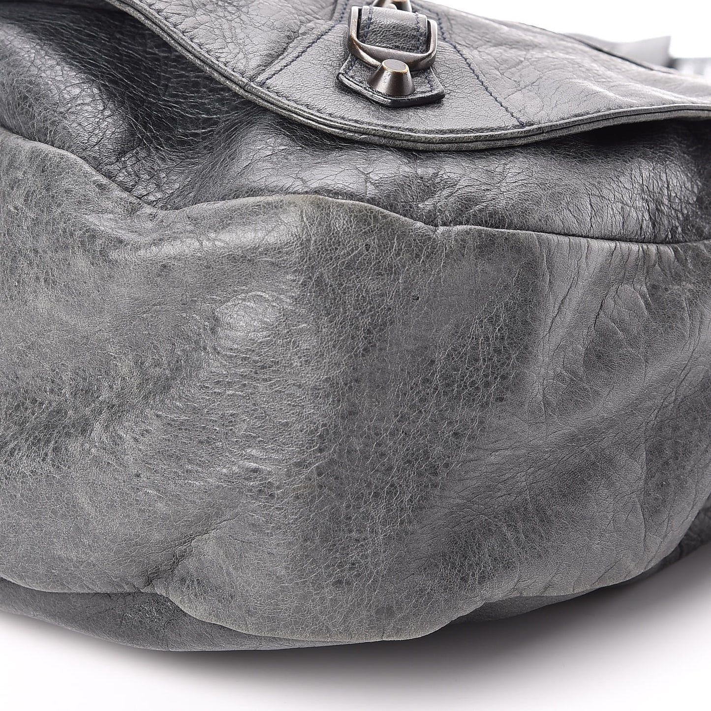 Agneau Classic Hardware Folk Messenger Anthracite