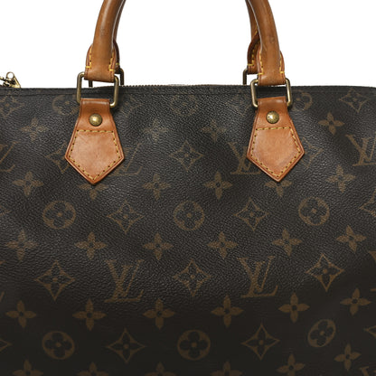 Louis Vuitton Monogram Speedy Bandouliere 30 8 of 11