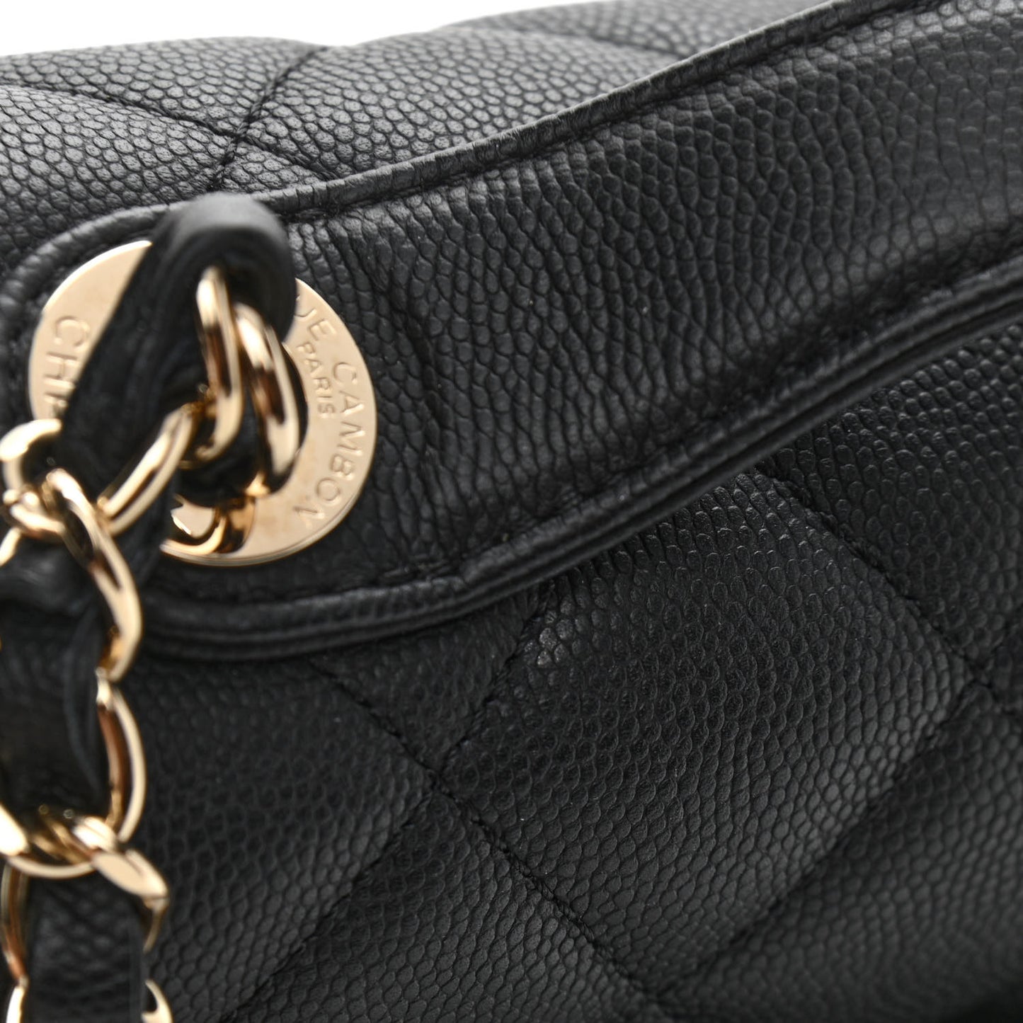 Caviar Quilted Medium Business Affinity Flap Black