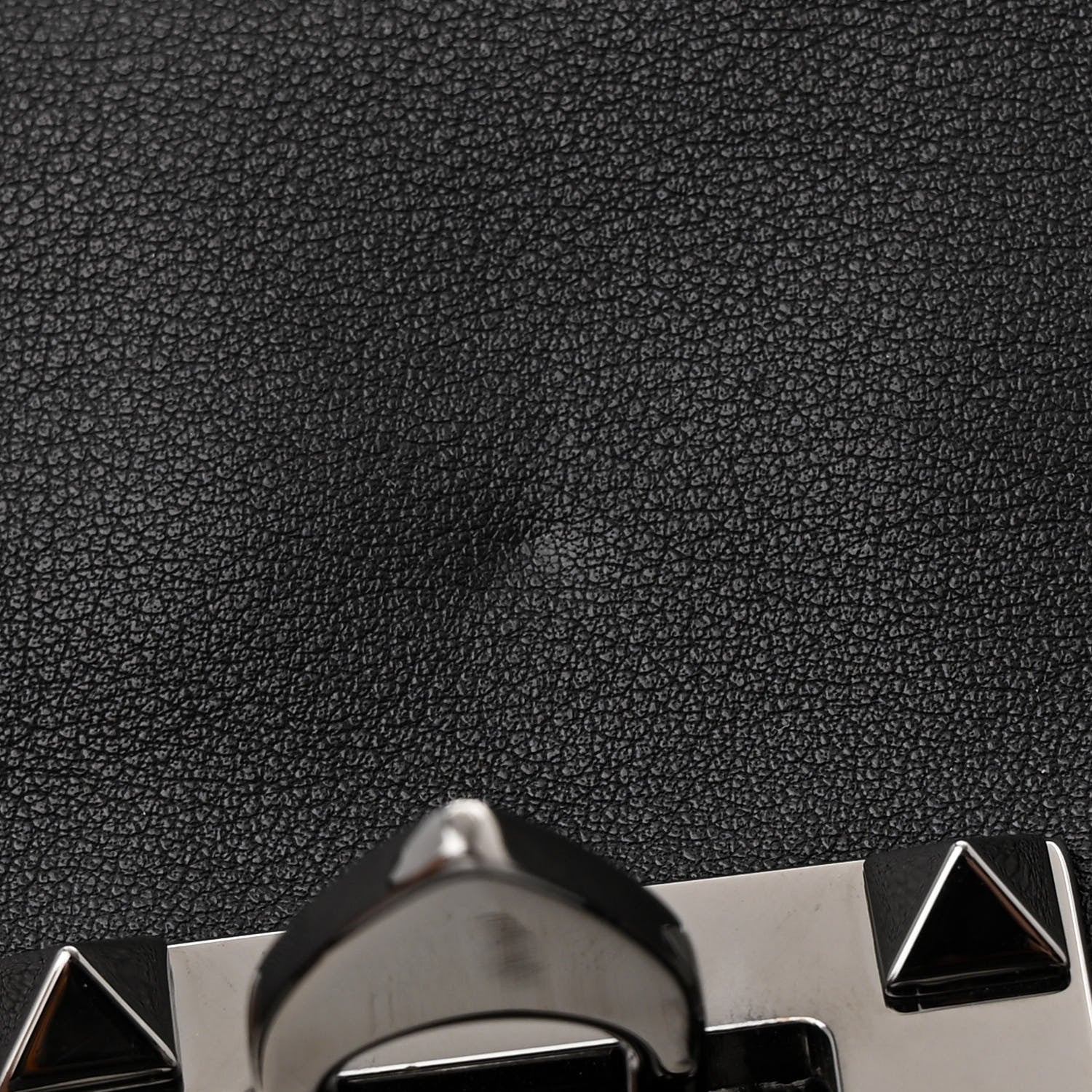 Valentino Garavani Vitello Medium Rockstud Tote Black 11 of 11