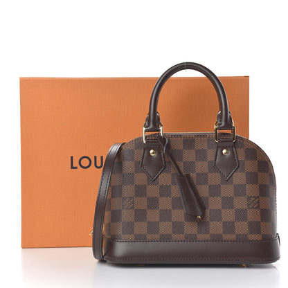 Louis Vuitton Damier Ebene Alma BB 14 of 14