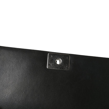 Chanel Calfskin Quilted New Medium Boy Flap Black 12 of 17