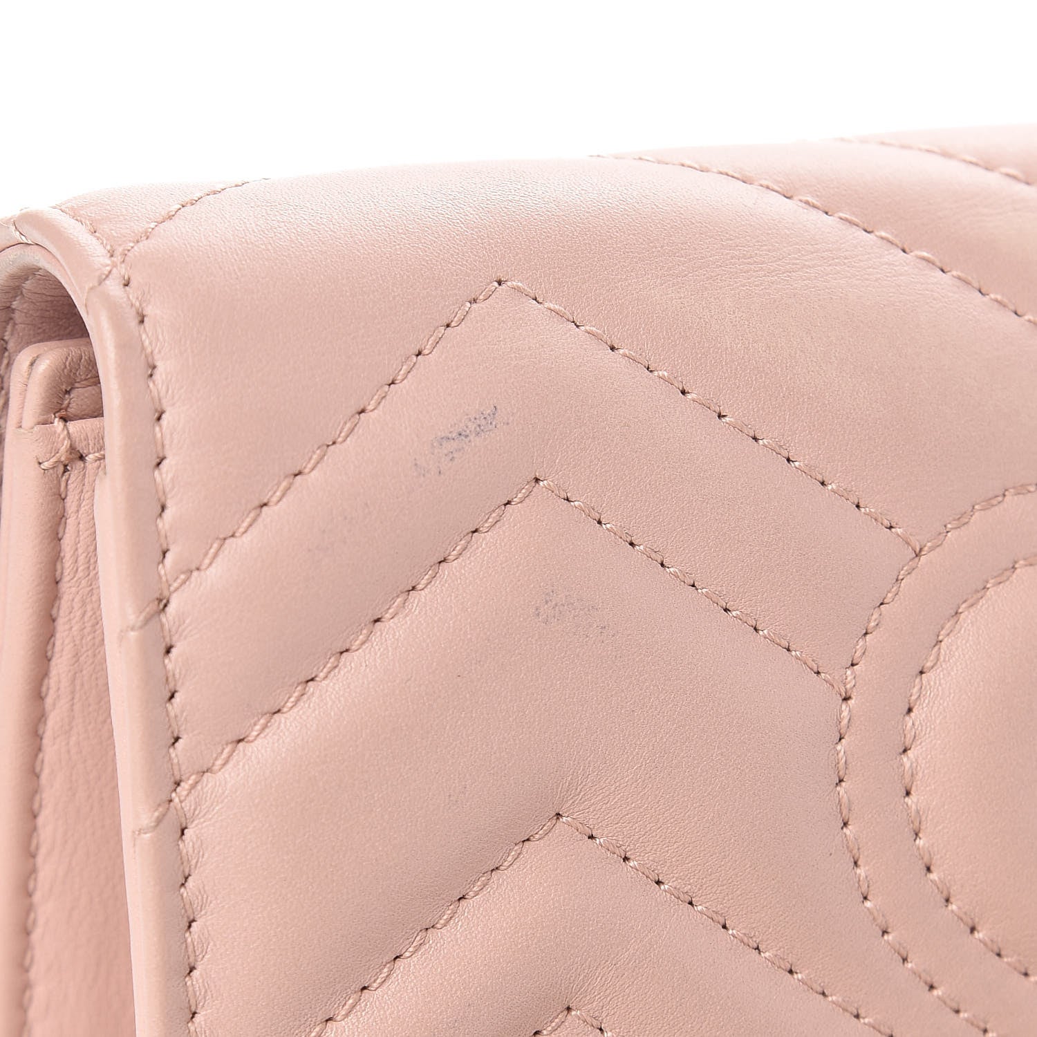 Gucci Calfskin Matelasse GG Marmont Mini Bag Perfect Pink 10 of 10