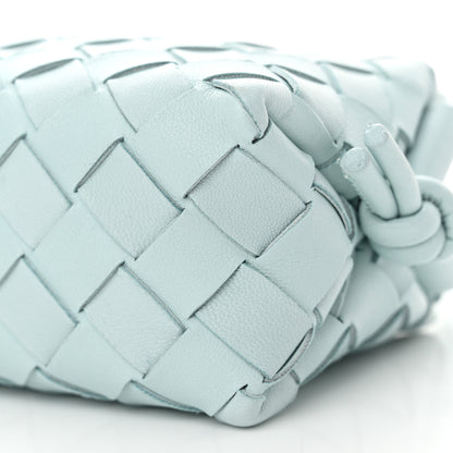 Bottega Veneta Nappa Intrecciato Candy Loop Camera Bag Teal Washed 9 of 10